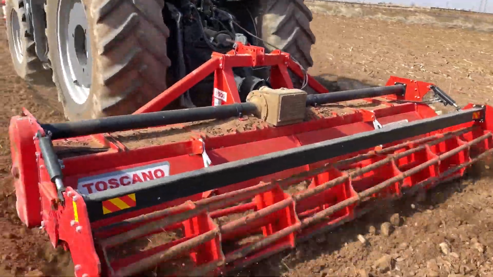 TOSCANO | Heavy Duty Rotary Tiller | Model 3400, 3650, 3900, 4300, 4800, 5300 & 5800 | Work Width 11 To 18.7 Feet | Horsepower 110-300 HP | For Tractor