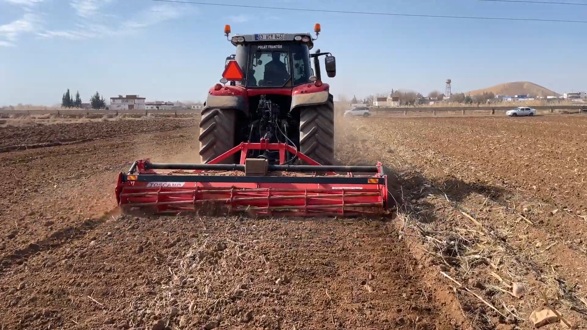 TOSCANO | Heavy Duty Rotary Tiller | Model 3400, 3650, 3900, 4300, 4800, 5300 & 5800 | Work Width 11 To 18.7 Feet | Horsepower 110-300 HP | For Tractor