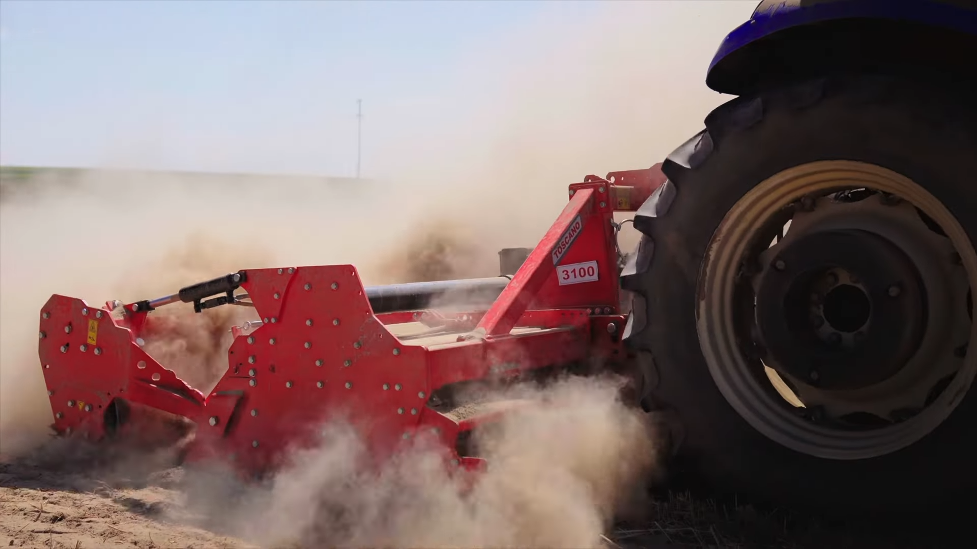 TOSCANO | Stoneburier Rotary Tiller | Model 2200, 2650, 2850, 3100, & 3500 | Work Width 7.05 To 11.22 Feet | HorsePower 80-200 HP | For Tractor