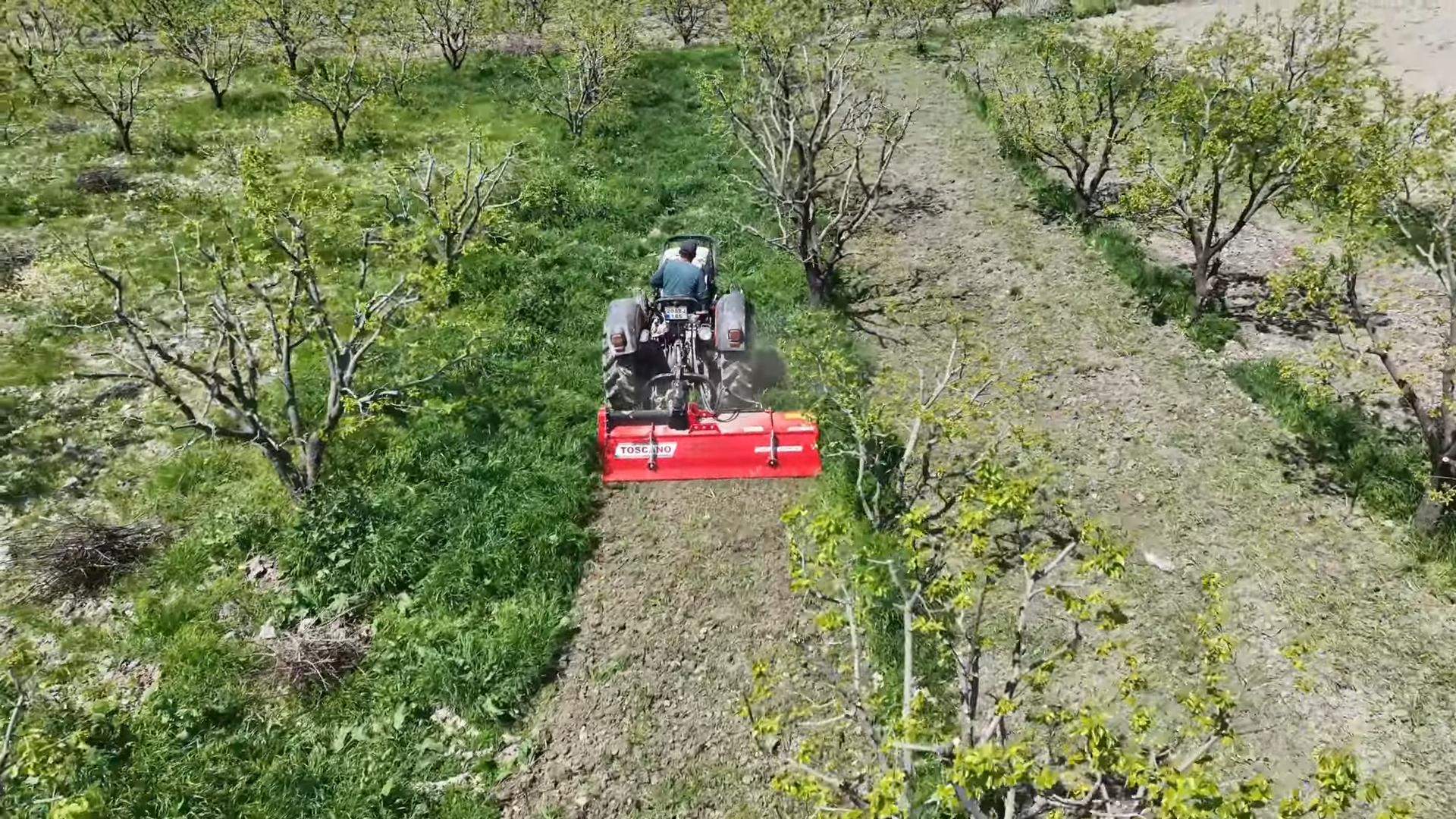 TOSCANO | Garden Type Rotary Tiller – Skid | Model 1650, 1900 & 2150 | Work Width 4.95 To 7.41 Feet | HorsePower 45-70 HP | For Tractor