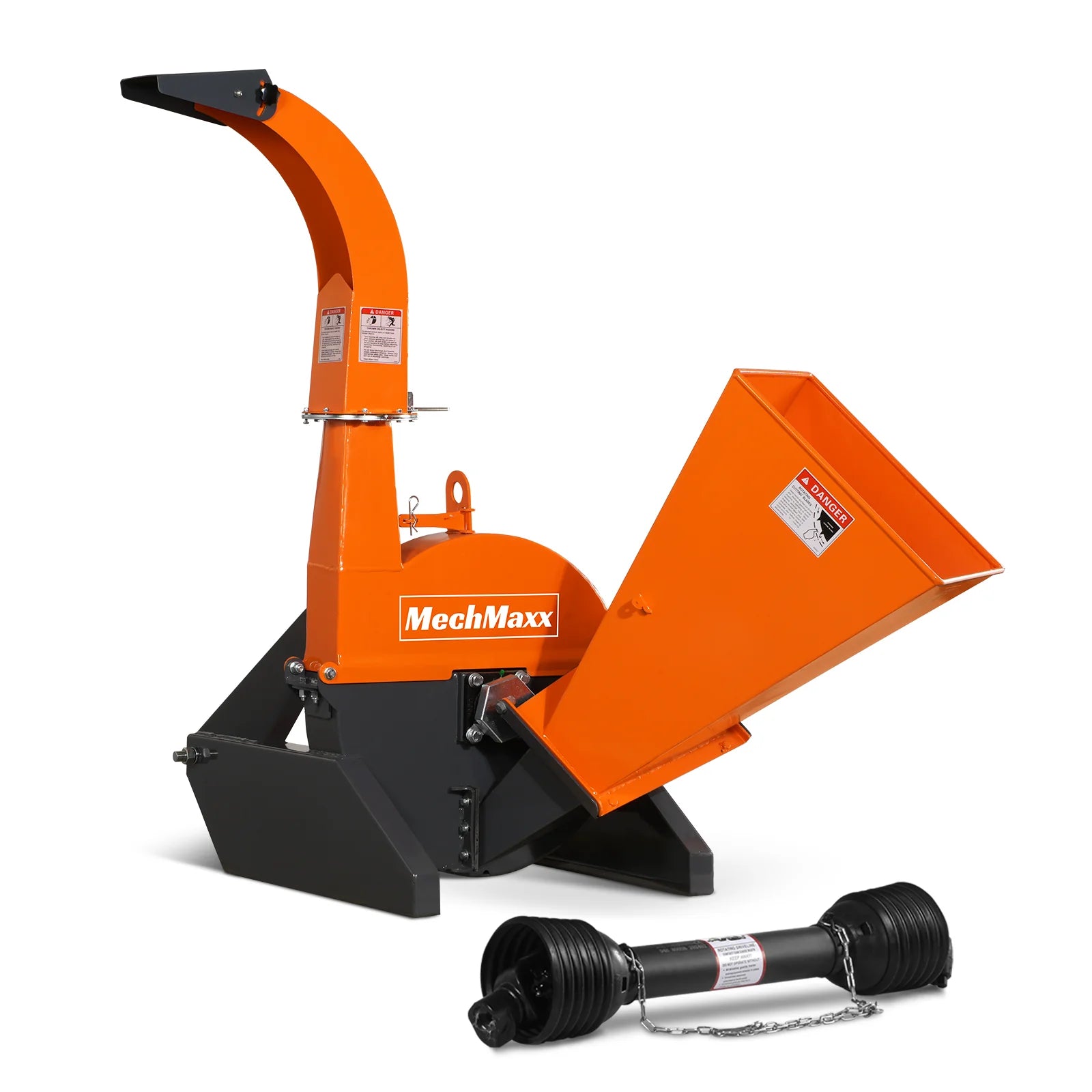 3 Point Wood Chipper Attachment For Tractors Up To 45HP (PTO Shaft Included),BX42S