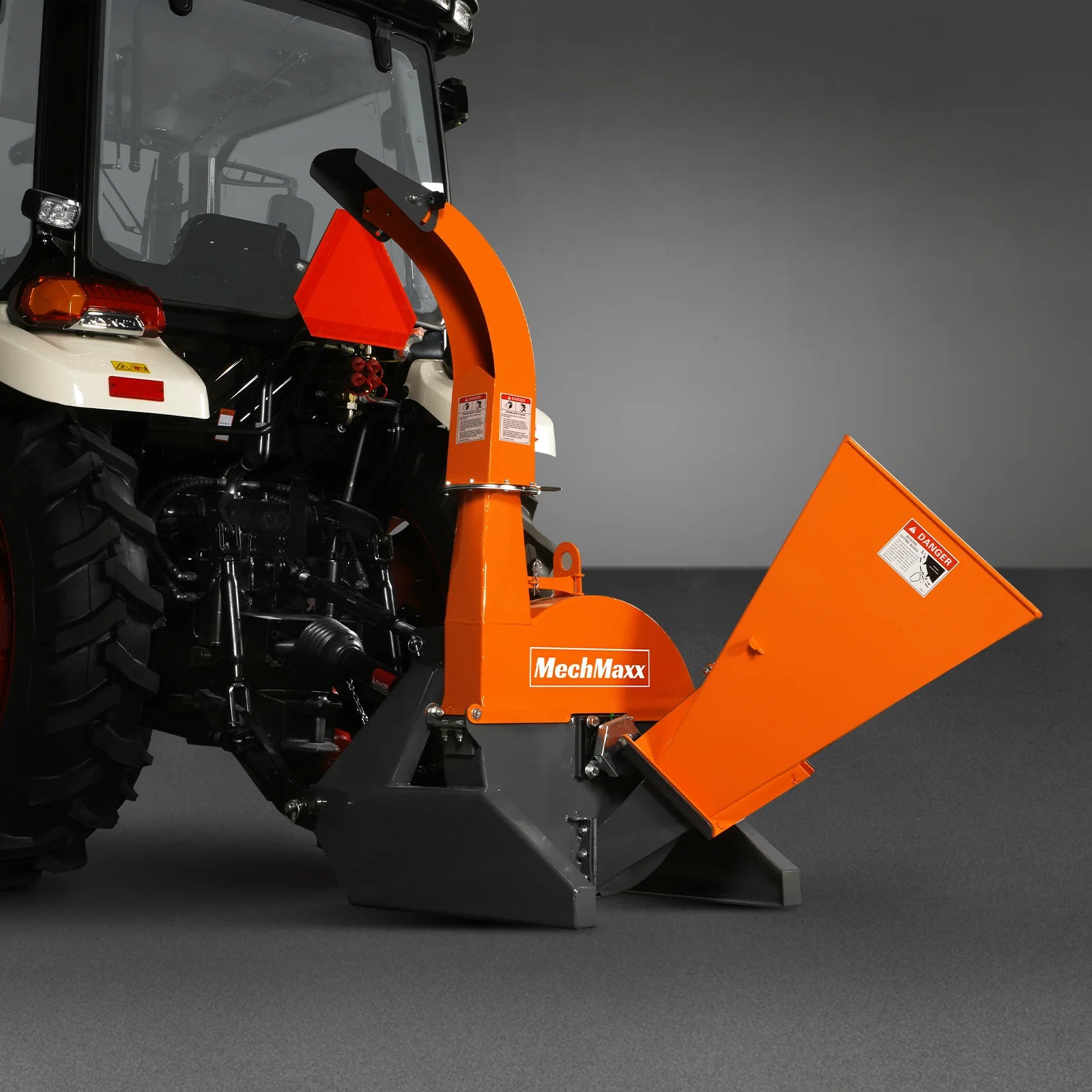 3 Point Wood Chipper Attachment For Tractors Up To 45HP (PTO Shaft Included),BX42S