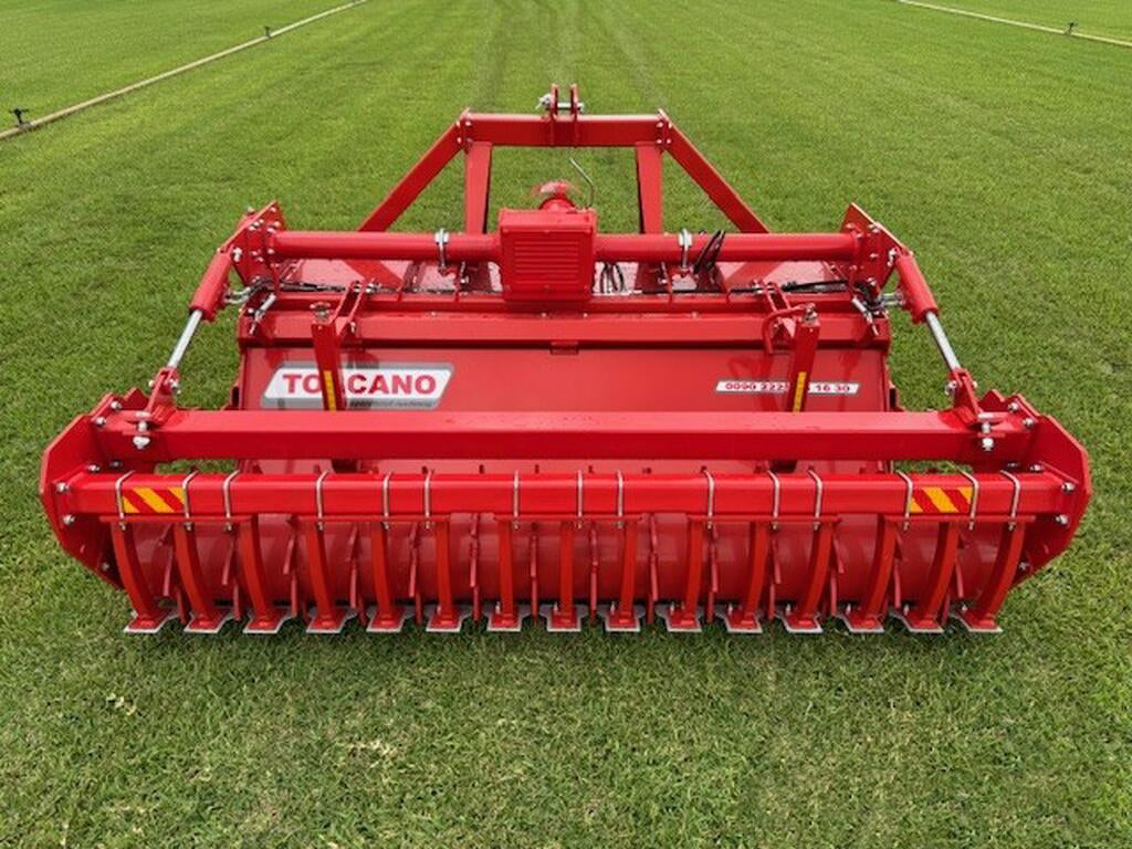 TOSCANO | Stoneburier Rotary Tiller | Model 2200, 2650, 2850, 3100, & 3500 | Work Width 7.05 To 11.22 Feet | HorsePower 80-200 HP | For Tractor