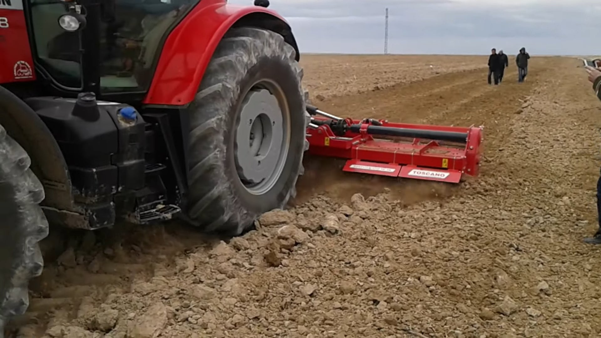 TOSCANO | Folding Rotary Tiller | Model 5300 & 5800 | Work Width 17 To 18.7 Feet | HorsePower 180-300 HP | For Tractor