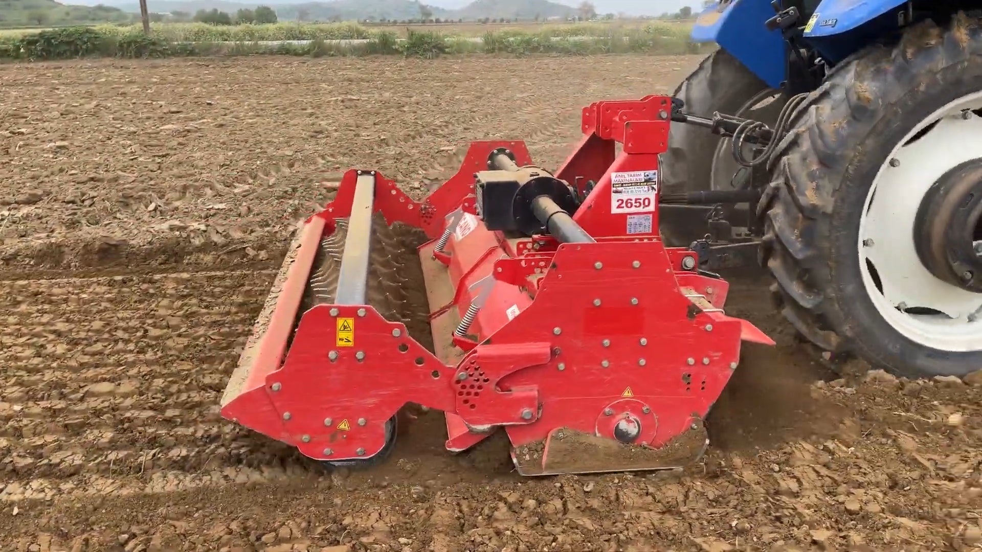 TOSCANO | Standard Rotary Tiller | Model 2150, 2400, 2650, 2900 & 3150 | Work Width 6.89 To 10.17 Feet | Horsepower 65-130 HP | For Tractor