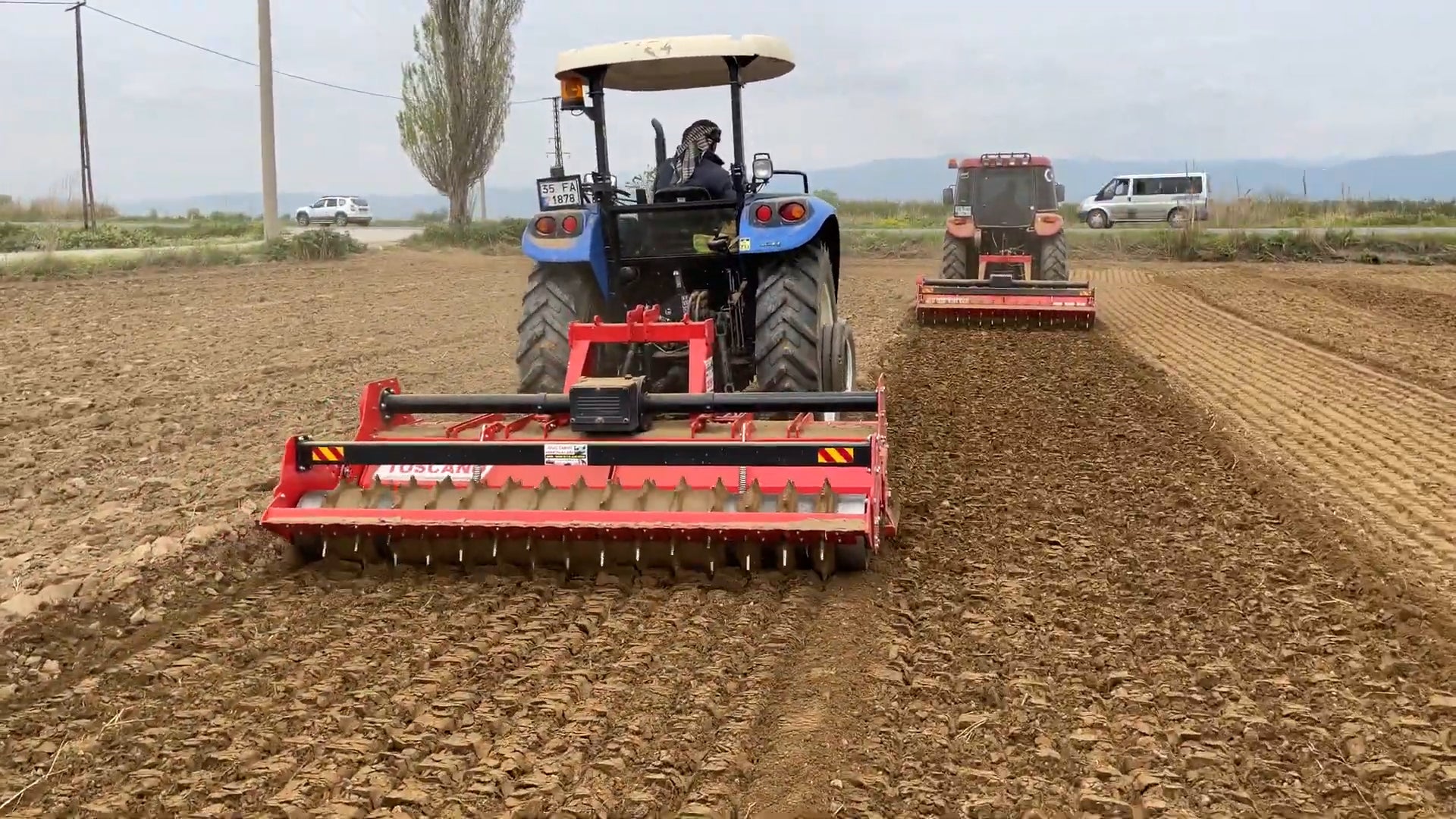TOSCANO | Standard Rotary Tiller | Model 2150, 2400, 2650, 2900 & 3150 | Work Width 6.89 To 10.17 Feet | Horsepower 65-130 HP | For Tractor