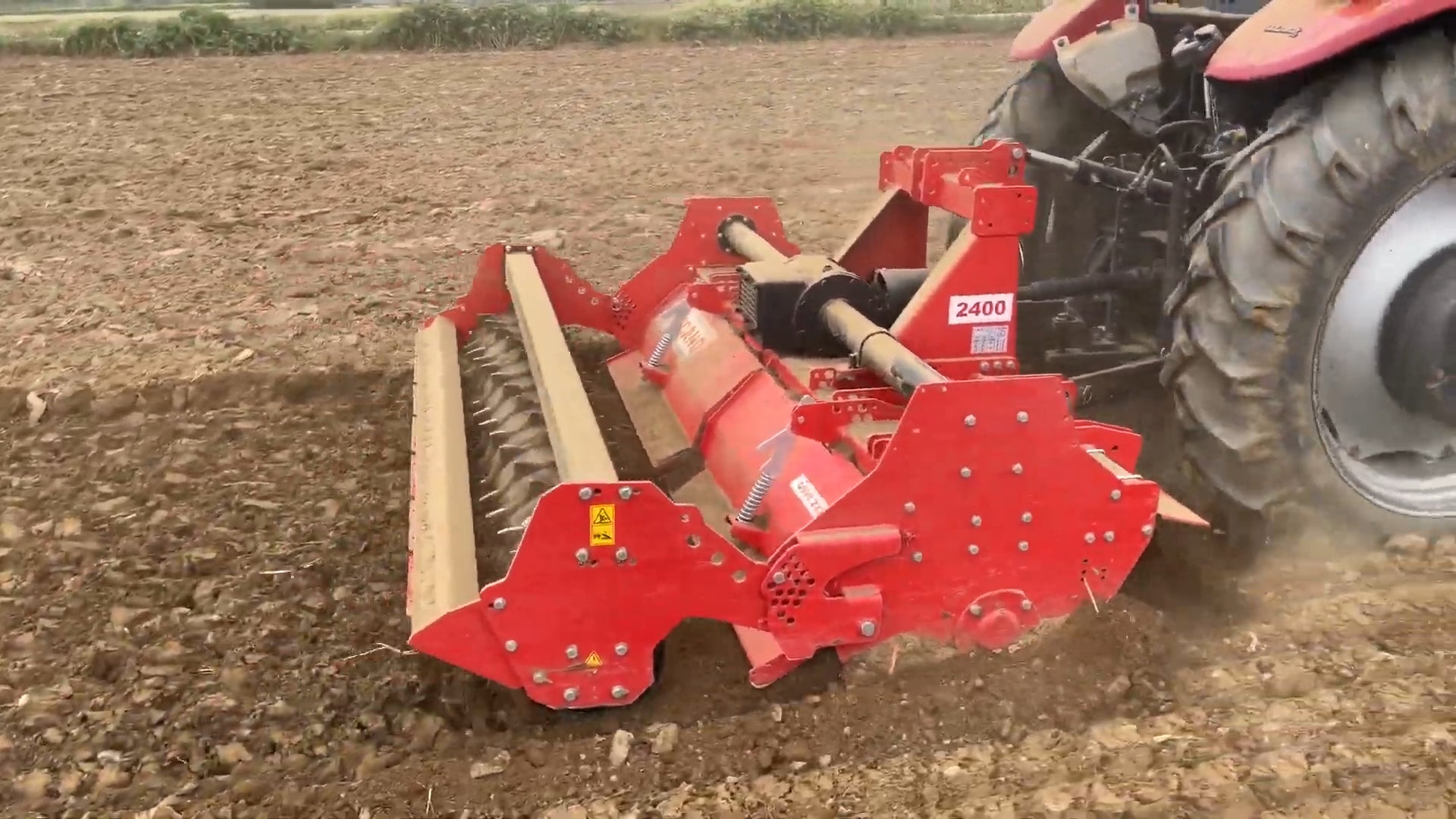 TOSCANO | Standard Rotary Tiller | Model 2150, 2400, 2650, 2900 & 3150 | Work Width 6.89 To 10.17 Feet | Horsepower 65-130 HP | For Tractor