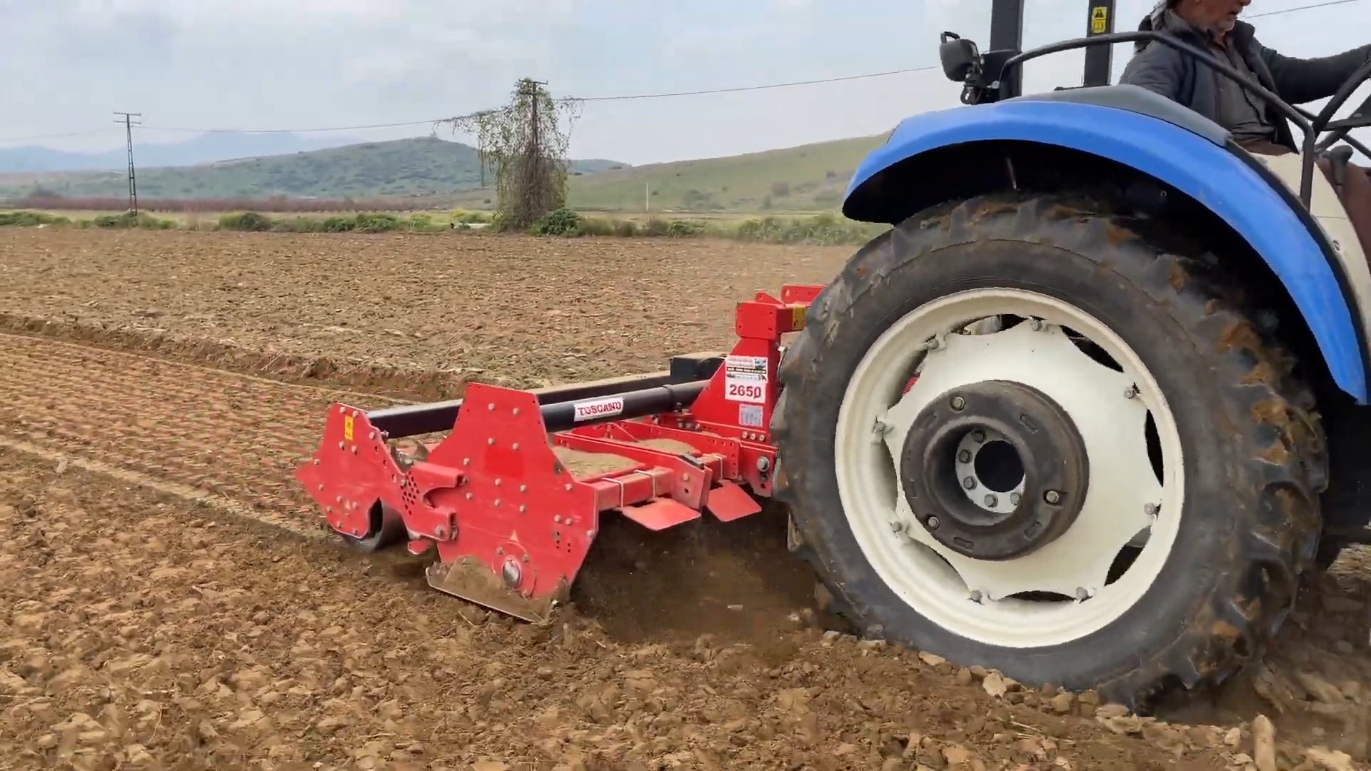 TOSCANO | Standard Rotary Tiller | Model 2150, 2400, 2650, 2900 & 3150 | Work Width 6.89 To 10.17 Feet | Horsepower 65-130 HP | For Tractor