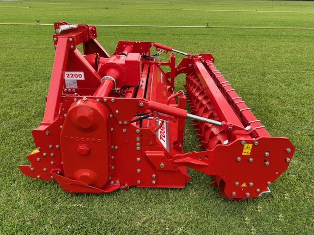 TOSCANO | Stoneburier Rotary Tiller | Model 2200, 2650, 2850, 3100, & 3500 | Work Width 7.05 To 11.22 Feet | HorsePower 80-200 HP | For Tractor