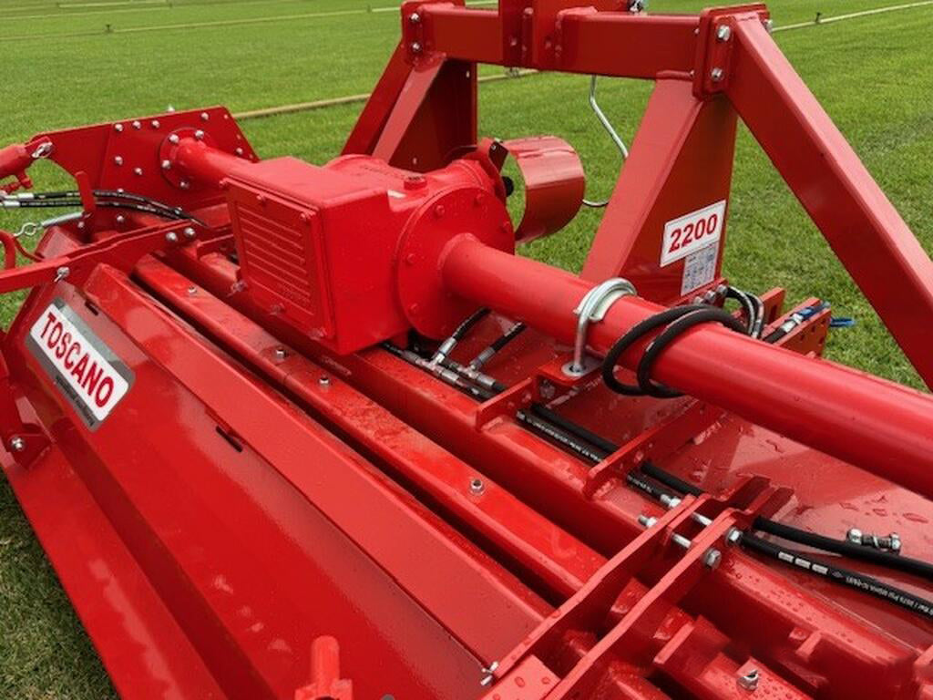 TOSCANO | Stoneburier Rotary Tiller | Model 2200, 2650, 2850, 3100, & 3500 | Work Width 7.05 To 11.22 Feet | HorsePower 80-200 HP | For Tractor