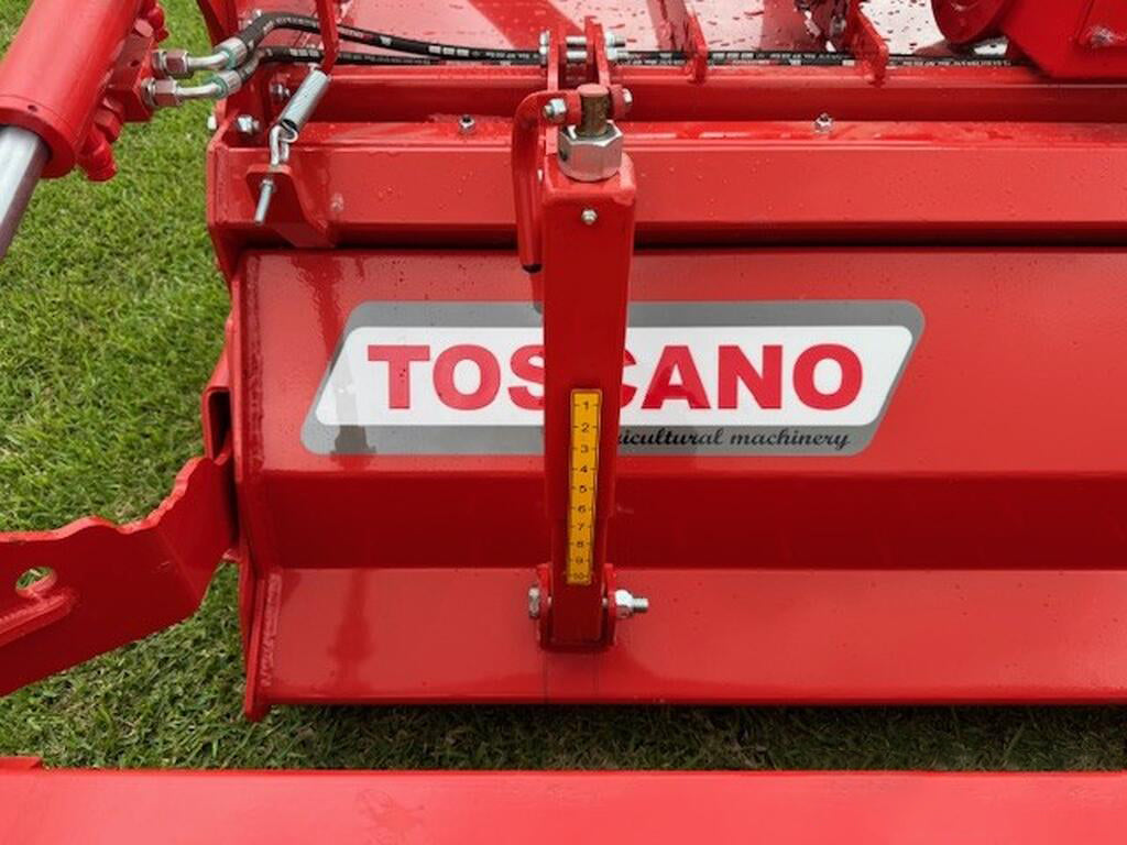 TOSCANO | Stoneburier Rotary Tiller | Model 2200, 2650, 2850, 3100, & 3500 | Work Width 7.05 To 11.22 Feet | HorsePower 80-200 HP | For Tractor