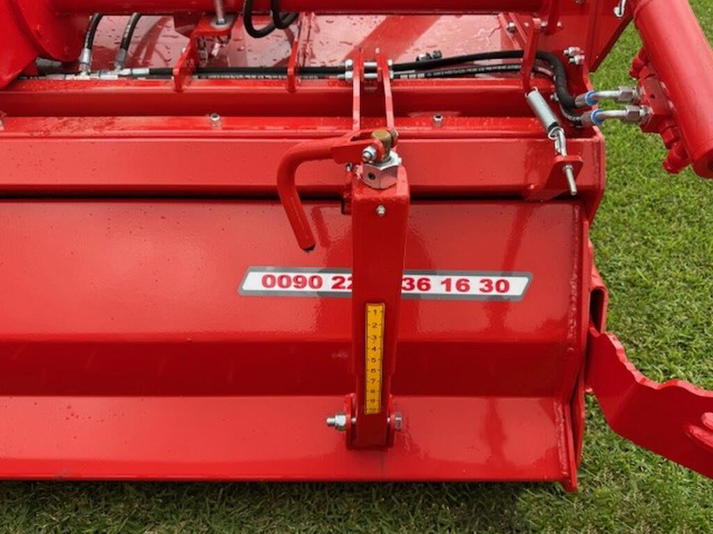 TOSCANO | Stoneburier Rotary Tiller | Model 2200, 2650, 2850, 3100, & 3500 | Work Width 7.05 To 11.22 Feet | HorsePower 80-200 HP | For Tractor