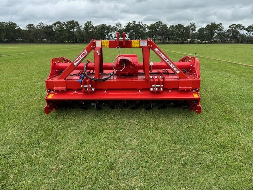 TOSCANO | Stoneburier Rotary Tiller | Model 2200, 2650, 2850, 3100, & 3500 | Work Width 7.05 To 11.22 Feet | HorsePower 80-200 HP | For Tractor