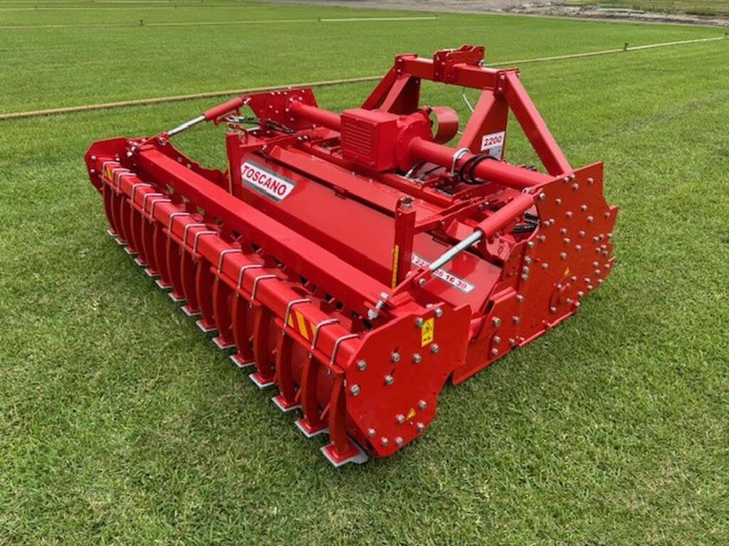 TOSCANO | Stoneburier Rotary Tiller | Model 2200, 2650, 2850, 3100, & 3500 | Work Width 7.05 To 11.22 Feet | HorsePower 80-200 HP | For Tractor