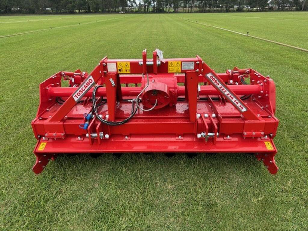 TOSCANO | Stoneburier Rotary Tiller | Model 2200, 2650, 2850, 3100, & 3500 | Work Width 7.05 To 11.22 Feet | HorsePower 80-200 HP | For Tractor