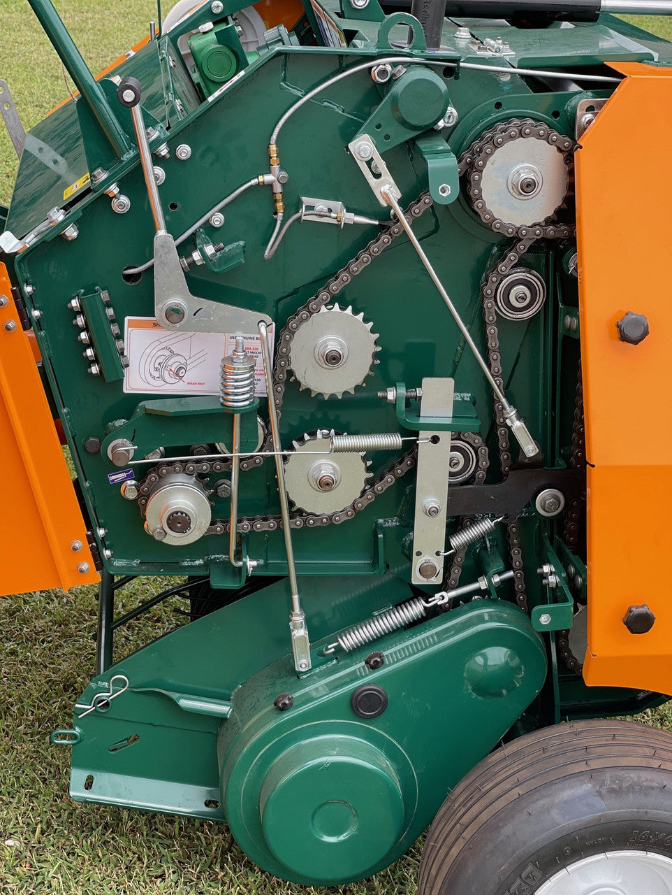 Farm-Maxx Mini Round Hay Balers | Model FMBR-330 | Width 57.5" inches | Horsepower 60 HP | For Tractor