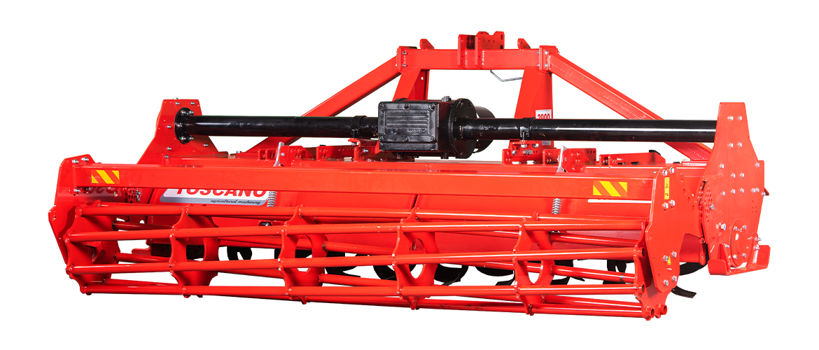 TOSCANO | Standard Rotary Tiller | Model 2150, 2400, 2650, 2900 & 3150 | Work Width 6.89 To 10.17 Feet | Horsepower 65-130 HP | For Tractor